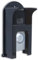 Qndanoan Black Plastic Doorbell Rain Cover Suitable for Ring Models Doorbell Waterproof Protector Shield Video Doorbells