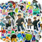 Robllox Sticker Set, Robllox Aufkleber, 100 Stück Robllox Meme Sticker, Wasserdichte Sticker Set, Videospiel Sticker, Mini Fotoaufkleber, Geschenk für Fans, für Laptop Helm Fahrrad