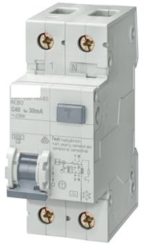 AKNOQNTM 5SU1 Interruttore Automatico differenziale miniaturizzato 5SU1154-7KK16 Tipo A 10KA 10MA