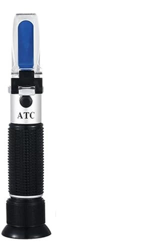 KUMIAN Refraktometer, 4 in 1 Auto Automotive Frostschutzmittel Refractometro Batterie Kühlung Flüssigkeit Wasser Kühlmittel Hand Gehalten Tester Adblue Glas Refraktometer,ATC