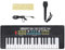 vidaXL Tastiera Elettrica Pianoforte a 37 Tasti Microfono per Bambini, tastiera per pianoforte, pianoforte a tastiera per principianti, tastiera per strumenti musicali