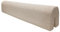 Leanbe Bettkantenschutz für Kinderbetten Kissen für bettumrandung Rausfallschutz Abdeckung Kantenschutz für Babybett (BEIGE Cord, 120cm)