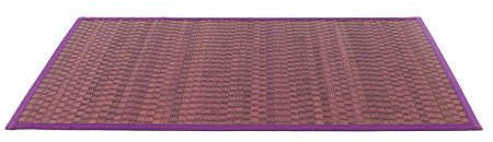 Biancheriaweb - Bambusteppich unifarben 70x140 violett