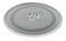Yourspares Fits Russell Hobbs, Sainsburys, Samsung, Sanyo and Sharp Universal Microwave Turntable 245mm 9.5 Inches 3 Fixings Dishwasher Safe