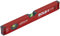 SOLA LSX16 X PRO Aluminiumbox Profil Wasserwaage mit 2 60% vergrößerten Phiolen, 40,6 cm, rot