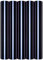 5 x A4 Transferfolie/Textilfolie zum Aufbügeln auf Textilien - perfekt zum Plottern, P.S. Film:5er Set Black