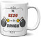 Planetacase - Taza para Hijos - Mi Hijo es la Bomba - Regalo Original Hijo - Cerámica 330 mL - Apta para Microondas y Lavavajillas, Diseño Hijo