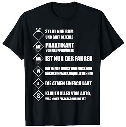 Feuerwehr Löschgruppe Feuerwehrmann FFW Geschenk T-Shirt