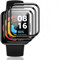 KZIOACSH 3 Pezzi Vetro Temperato per Xiaomi Redmi Watch 2 Lite, Protezione Schermo Trasparente Ultra Resistente, Anti-Graffi, Anti-Impronte [durezza 9H], [Alta Definizione], [Anti-Bolle],Nero