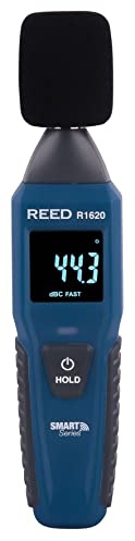 REED Instruments R1620 Sound Level Meter, Bluetooth Smart Series