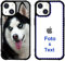 MXCUSTOM Personalisierte Handyhülle für Apple iPhone 15, Benutzerdefiniert Hülle mit Eigenem Foto Bild Text Individuelle Schutzhülle [Schwarz Weicher Stoßfänger+Harter Rückseite] (PHT-BK-P1)