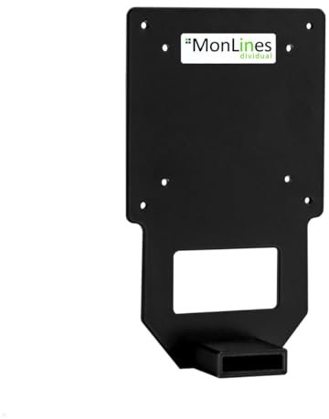 MonLines VESA Adapter für spezifische HP Monitor-Modelle - Monitorhalterung aus Legiertem Stahl und Kunststoff