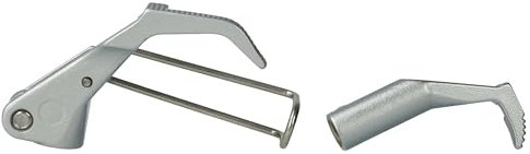 vhbw linker Reißverschlussfuß kompatibel mit Duerkopp Adler 669, 767, 467, 667, 367, 1767, 868, 869, 768, 867 Industrienähmaschine