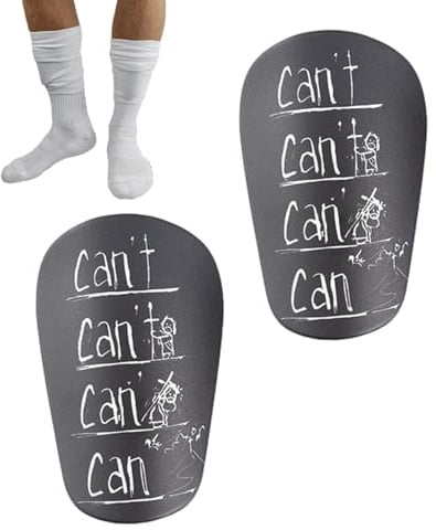 2 Stück Mini-Schienbeinschoner – Mini-P-rofi-Fußball-Schienbeinschoner, Unisex-Anti-Rutsch-Fußball-Schienbeinschoner, Fußball-Trainingsschutz, Niedrige Beinschoner, Fußball-Leggings-Schienbeinschoner
