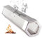Tube de fumée pour fumoir à granulés de 30,5 cm, tube de fumoir 5 heures de fumée chaude/froide, tube de fumage pour ajouter de la saveur de barbecue fumé sur les barbecues à gaz ou au charbon de bois