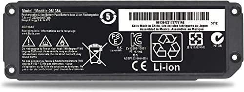 061384 061385 061386 063404 Batterie de rechange pour haut-parleur Bose Soundlink Mini 1 One Bose Soundlink Mini I Bluetooth sans fil (7,4 V 17 Wh 2230 mAh)