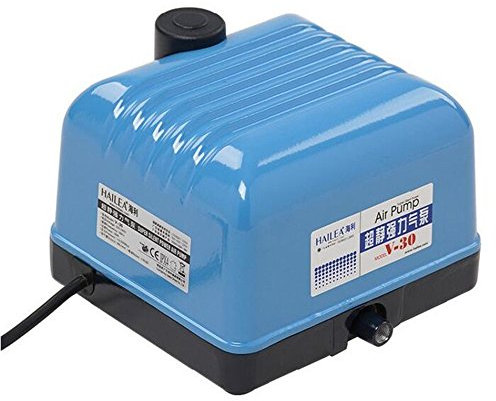 Hailea V Series Hi-blow Diaphragm Silent Air Pump Pond Aquarium Hydroponics V30