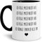 Tasse mit Spruch Ich rege Mich Nicht auf - Ich bringe euch einfach alle um Lustig/Arbeit/Büro/Witzig/Geschenkidee für Kollegen/Innen & Henkel Schwarz
