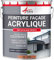 Peinture Façade - Peinture Hydrofuge Acrylique 14 couleurs - Dure jusqu'à 15 ans 10 L (+ ou - 60 m² en 1 couche) - Ocre - RAL 050 60 40 - ARCANE INDUSTRIES