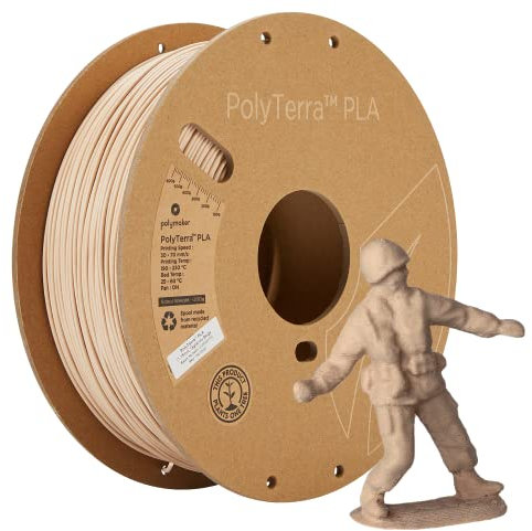 Polymaker PolyTerra PLA Army Beige - 1.75mm - 1kg