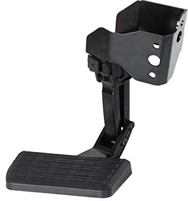 Topteng Auto Heckklappe, BedStep Einziehbare Stoßstangenstufe OEM 75306-01A, passend für Ram 1500 2009-2018, passend für Ram 2500/3500 2010-2018, Not für Doppelauspuff und EcoDiesel