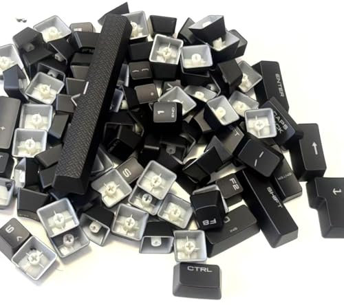 Backlit Key Caps Keycaps for Corsair K70 RGB/K65/K68/K95/K63/ MK2 Mechanical Gaming Keyboard - (Full)