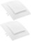 NUOBESTY 2Piezas Interruptor Pared Interruptor Doble Control Para Hogar Montaje Pared Compatible Con
