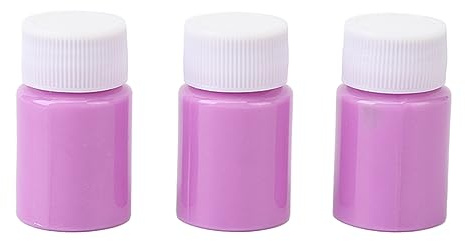 Bonbela 3 Stück Body Dark Glowing Painting Fluoreszierendes Schwarzlicht Highlight Fadeproof Face Painting