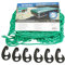 PETEX 43198913 Anhängernetz, 2,5 x 4,5 m, grün