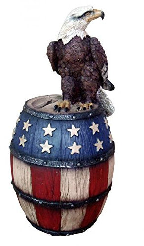 Görtrud Sparbüchse Adler / Fass Eagle & Barrel US Flagge Money Bank