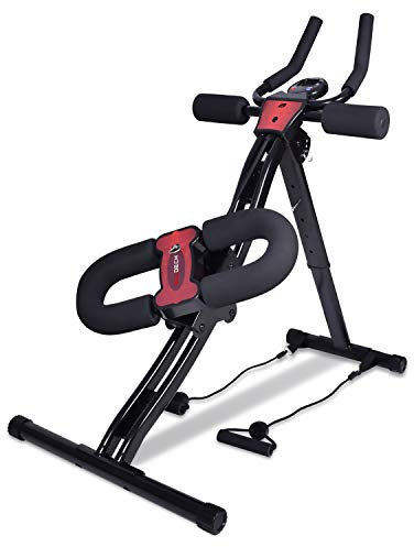 BOUDECH Body total Crunch Leistung Fitness Bauchtrainer Fitnessbank vordere und seitliche Bauchmuskeln (Bauchtrainer)