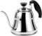 Barista's Choice - Hervidor de té para estufa, cuello de cisne con control de flujo, hervidor de agua de acero inoxidable de grado alimenticio, tetera para el hogar y la cocina, tamaño pequeño, 28