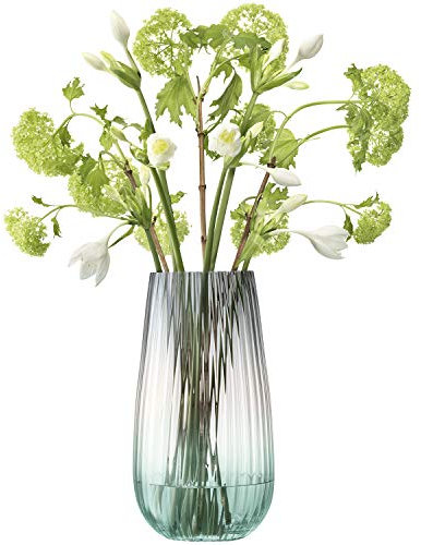 LSA Dusk Vasen, Green, Höhe 28 cm