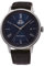 Orient Herren Analog Automatik Uhr mit Leder Armband RA-AC0J05L10B