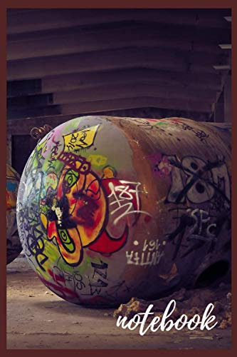 notebook: hip hip blank, lined notebook, size 6x9, 100 pages