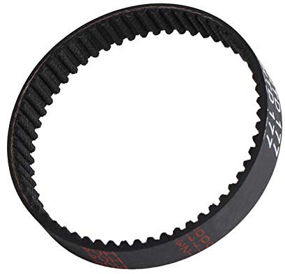 Cikonielf 9 mm / 0,35 Breite Gummiband Gummiband mit elastischem Zahnhobelantrieb für Black Decker KW715 KW713 BD713 177 Schwarz