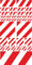 24/7stickers Modellbau Komplett Set 1:32 Aufkleber Warn Hinweise Balken WEDICO Decal - RC Truck Zugmaschine LKW V8 Trucker Sticker Bagger Raumpe Radlader Baumaschine