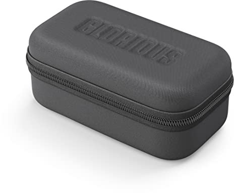 Glorious Universal Mouse Case by Gaming, w/Accessory Pocket & Adjustable Wedge (No Shake), Portable Carrying Case, Hard Shell, Zipper, & Wool Interior, for Bluetooth Wireless Mice & Wired Mice