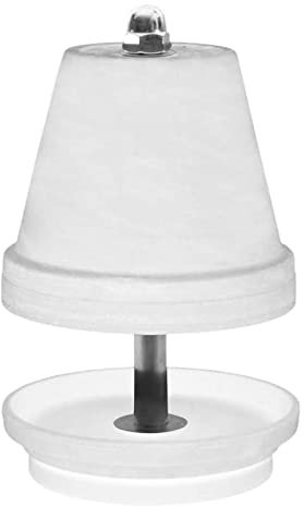 Teelichtofen Kerzenofen Teelichtheizer Keramik Teelichtheizung Groß Teelicht Ofen Raumheizung Kerzenheizung, Heiztisch Kaminwärmer Für Heim Schlafzimmer Dekor (ohne Kerze) (03/Keramik-Weiß)