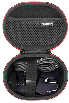 RLSOCO Hard Case for mad catz rat 8/rat 7/rat 6/rat 9/rat TWS wired and wireless mouse(Carrying Case Only)