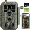 Digitgarden WiFi Wildkamera Fotofalle WLAN Antenne 32MP 1296P H.264 Jagdkamera Nachtsicht Bewegungsmelder IP66 Wasserdichter＆ Staubdicht 3-Zonen-Infrarotsensor 120 °Weitwinkel mit 64G Speicherkarte