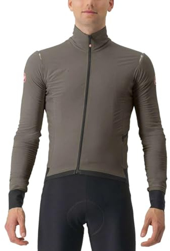 CASTELLI 4523506-304 ALPHA FLIGHT ROS JKT Jacket Unisex TARMAC/CLAY - SILVER GRAY Größe XL