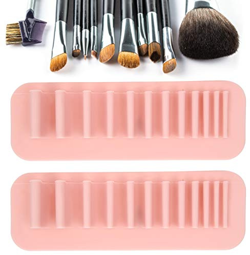 Make-up-Pinselhalter, Make-up-Pinsel-Trockenständer, Silikon-Kosmetik-Organizer, Display-Aufbewahrung für Pinsel, Eyeliner und Mehr, Praktische Kosmetik-Trockenständer-Werkzeuge,