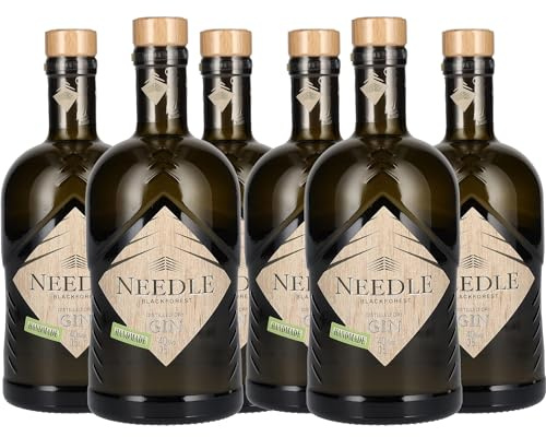 Needle Black Forest Distilled Dry Gin - der Gin aus dem Schwarzwald (alc. 40% vol) - 6 x 0,5l