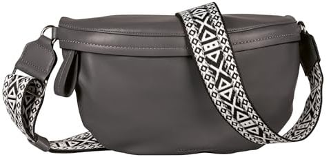 TOM TAILOR Damen Palina Gürteltasche, Grau, 30x10 5x19 EU