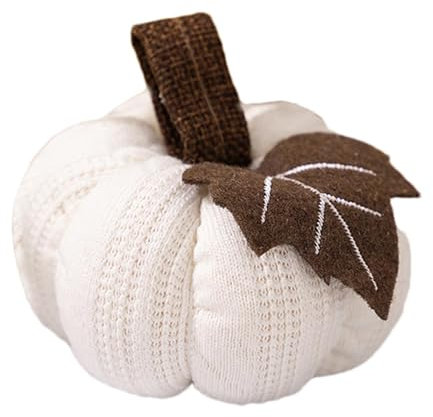 Se decorativo para la mesa, decoración otoñal naranja se, color naranja reutilizable, adornos decorativos suaves, crochet se para Halloween, Pascua, Navidad