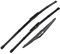 NANGAEBPPW Para R&enault para Megane 2 Hatchback 2006 2007 2008 Escobillas Delanteras/traseras Parabrisas 24+18+9