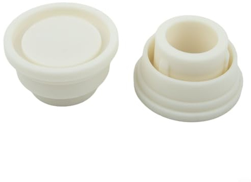 2-teilige Poolleiter-Stoßstangen, Gummi-Stoßstangenschutz, Poolleiter, Stopper für Schwimmbad-Rolltreppen, passend für 4,8 cm Stufen, Rohre