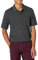 Amazon Essentials Men's Regular-Fit Cotton Pique Polo Shirt (Available in Big and Tall), Charcoal Heather, L
