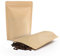 SumDirect Lot de 50 pochettes refermables en kraft avec fermeture éclair et doublure en feuille d’aluminium robuste pour aliments 17cm x 24cm
